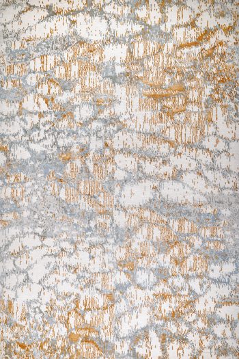 abstract design rug glow in gold, gray and cream. from our abstract contemporary collection