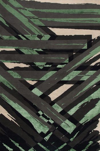 geometric design rug omni from The shape collection