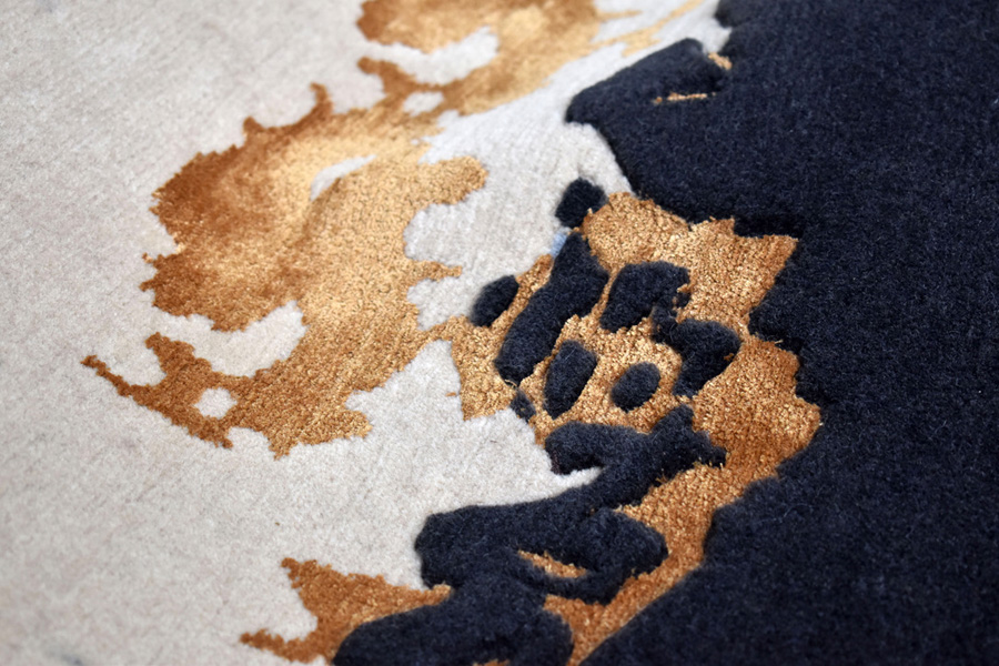abstract design rug Kenya from our abstract contemporary collection