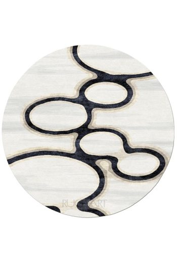 luxurious handknotted rug. rug art