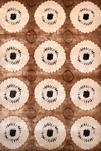 geometric design rug noche from The shape collection