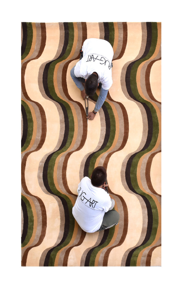 sasha bikoff for rug art nyc