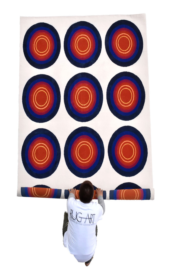 sasha bikoff for rug art nyc