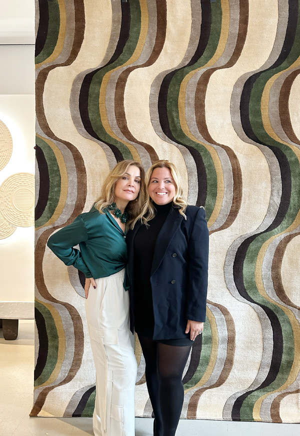 sasha bikoff for rug art nyc