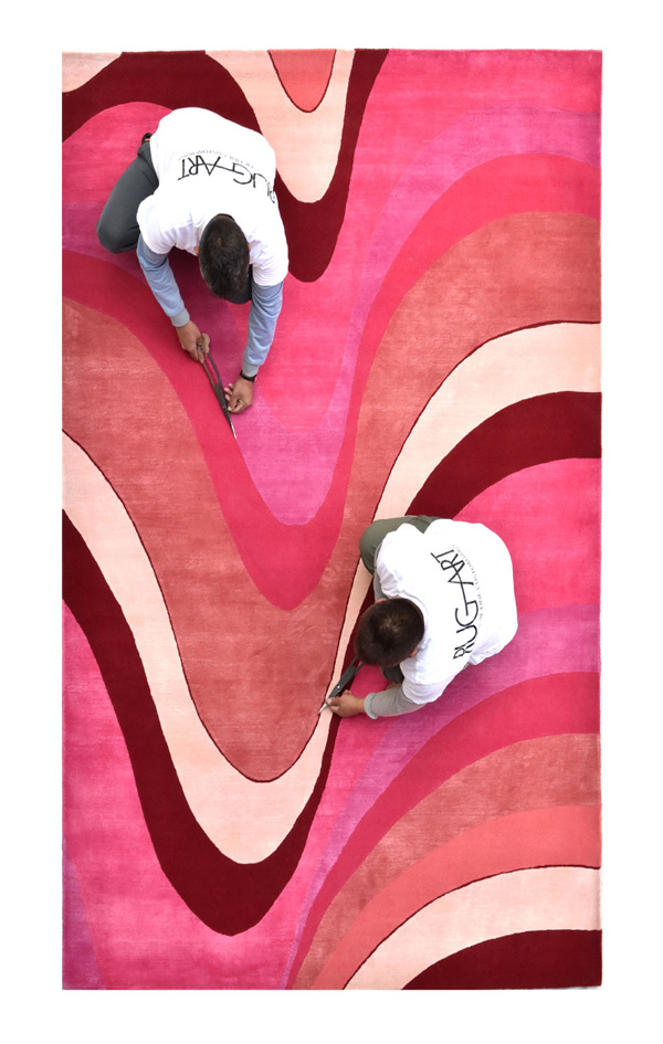 sasha bikoff for rug art nyc