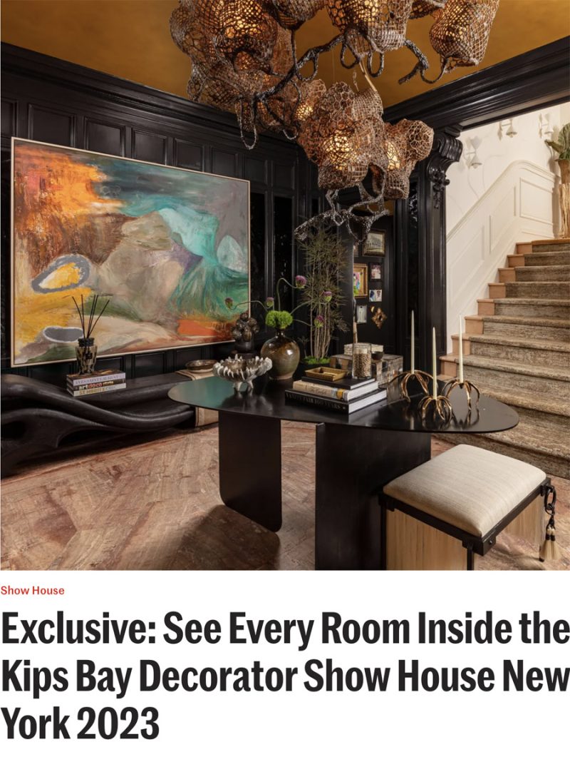kips bay showhouse. custom made rugs home decor