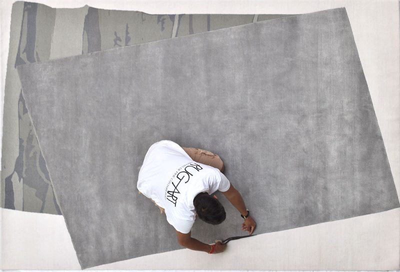 contemporary handknotted rug collection by cara woodhouse