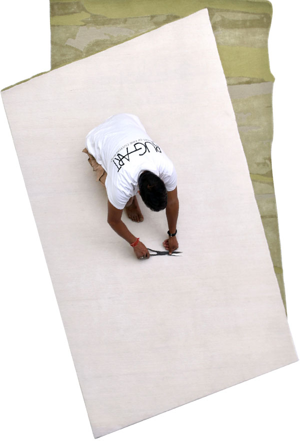 contemporary handknotted rug collection by cara woodhouse