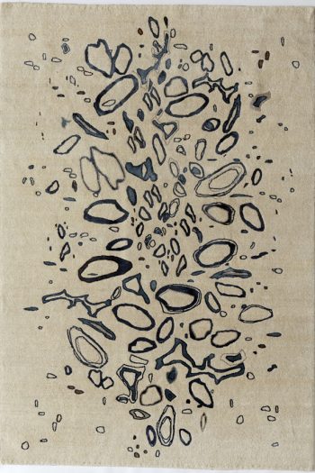 abstract rug design Orchid from our abstract contemporary collection