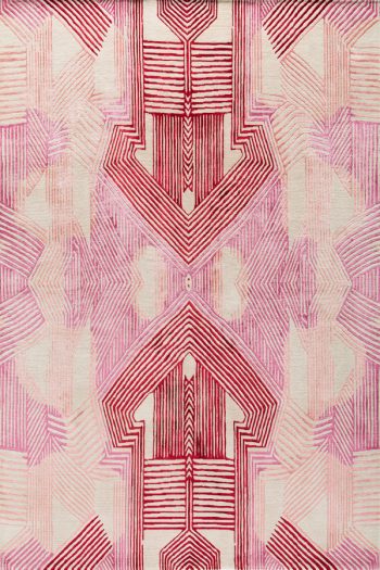geometric design rug Momentum from The shape collection