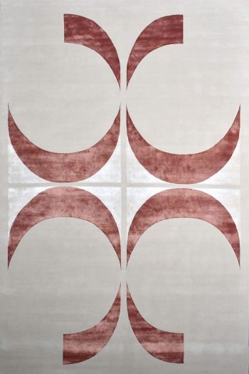 geometric design rug odyssey from The shape collection