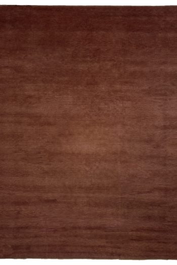 handmade solid custom rug in dark brown color. rug art nyc